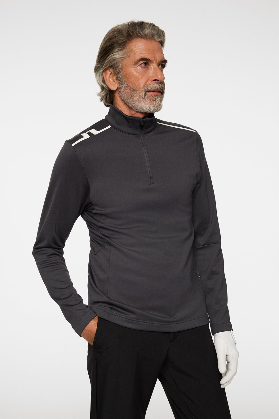 vinnie quarter zip mid layer
