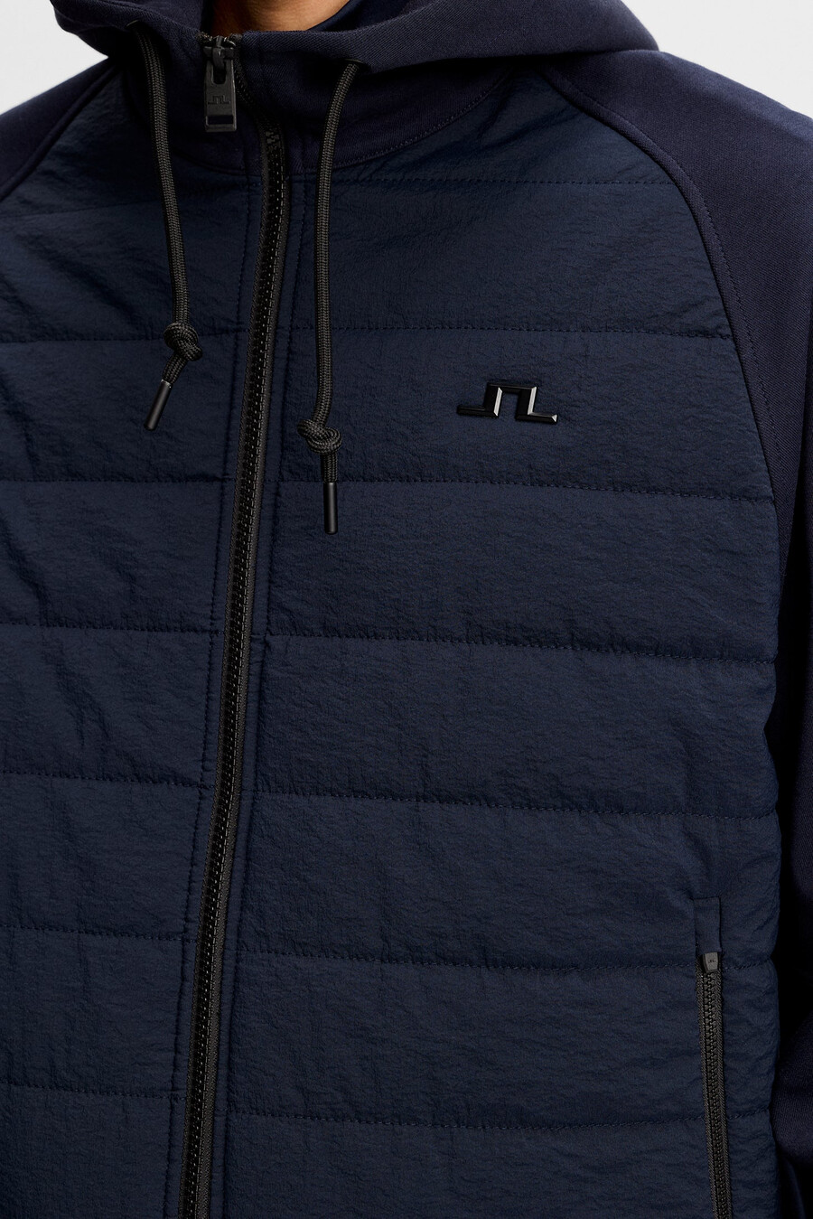 mijo hybrid zip hood jacket
