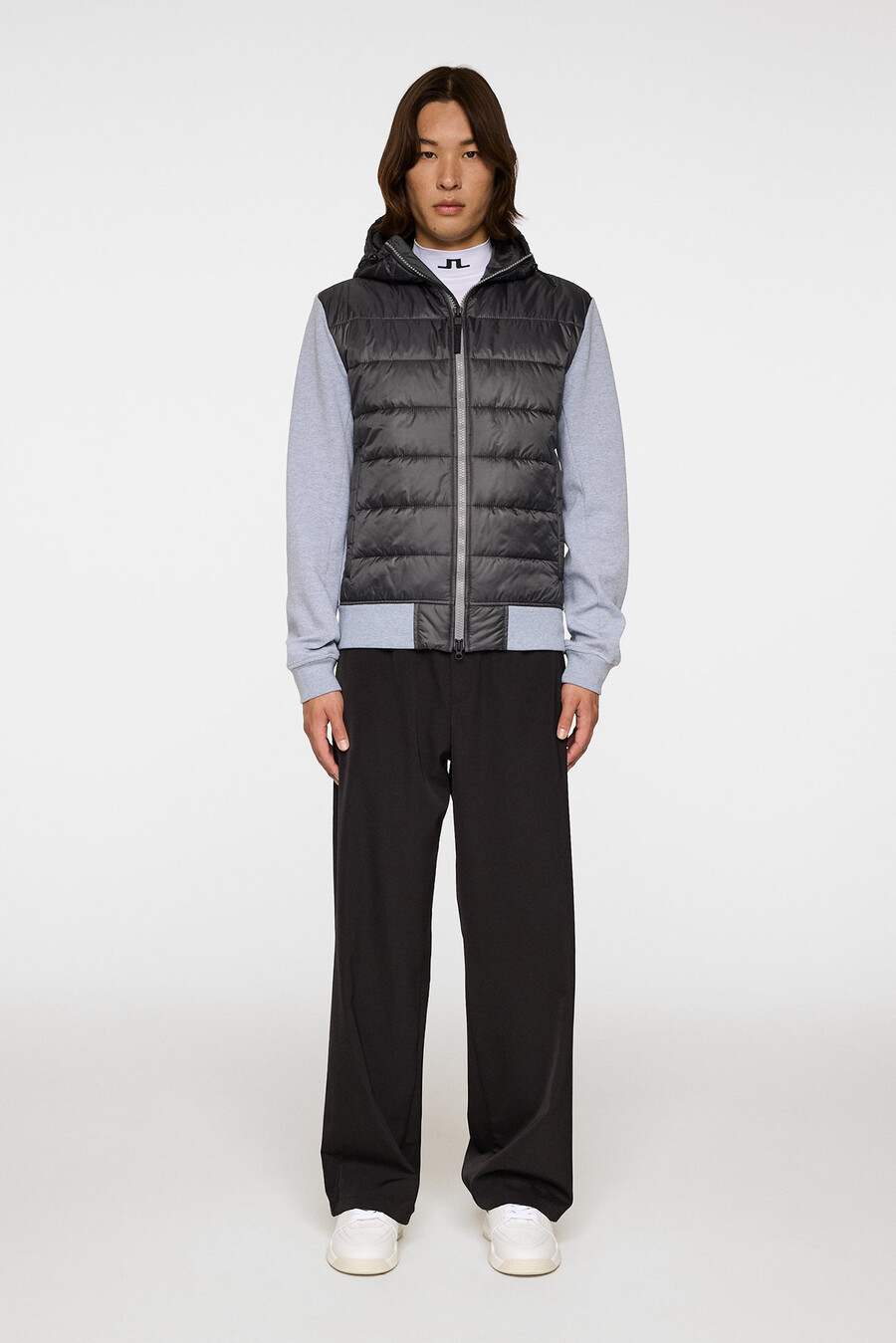 seth hybrid zip hood