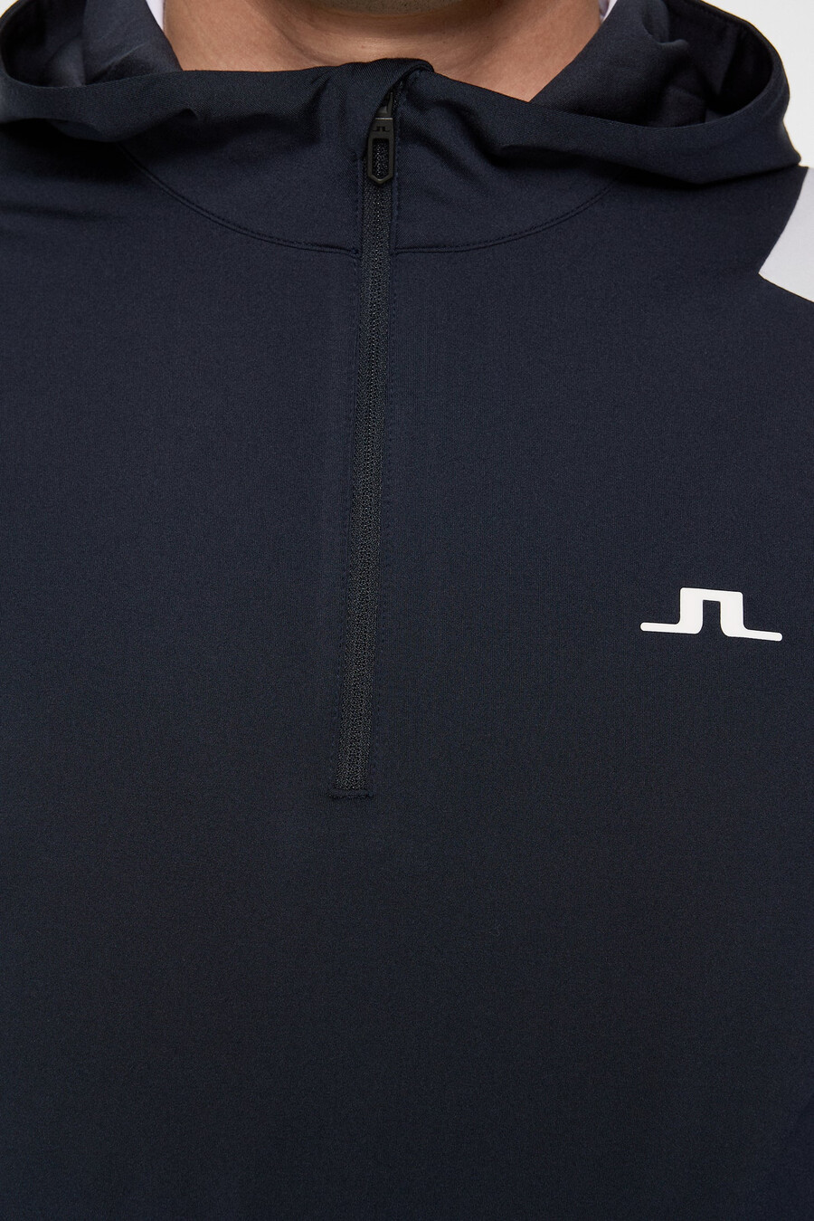 lukas quarter zip hood
