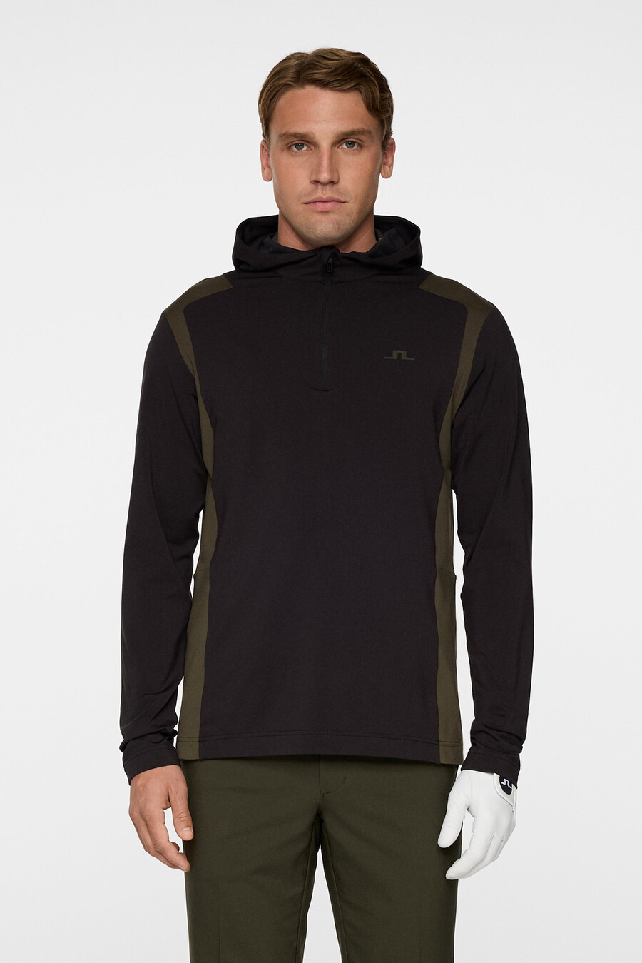 lukas quarter zip hood