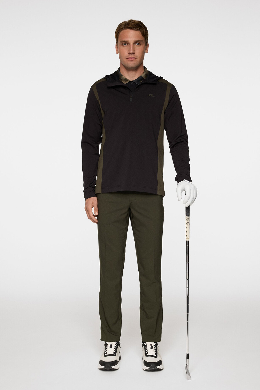 lukas quarter zip hood