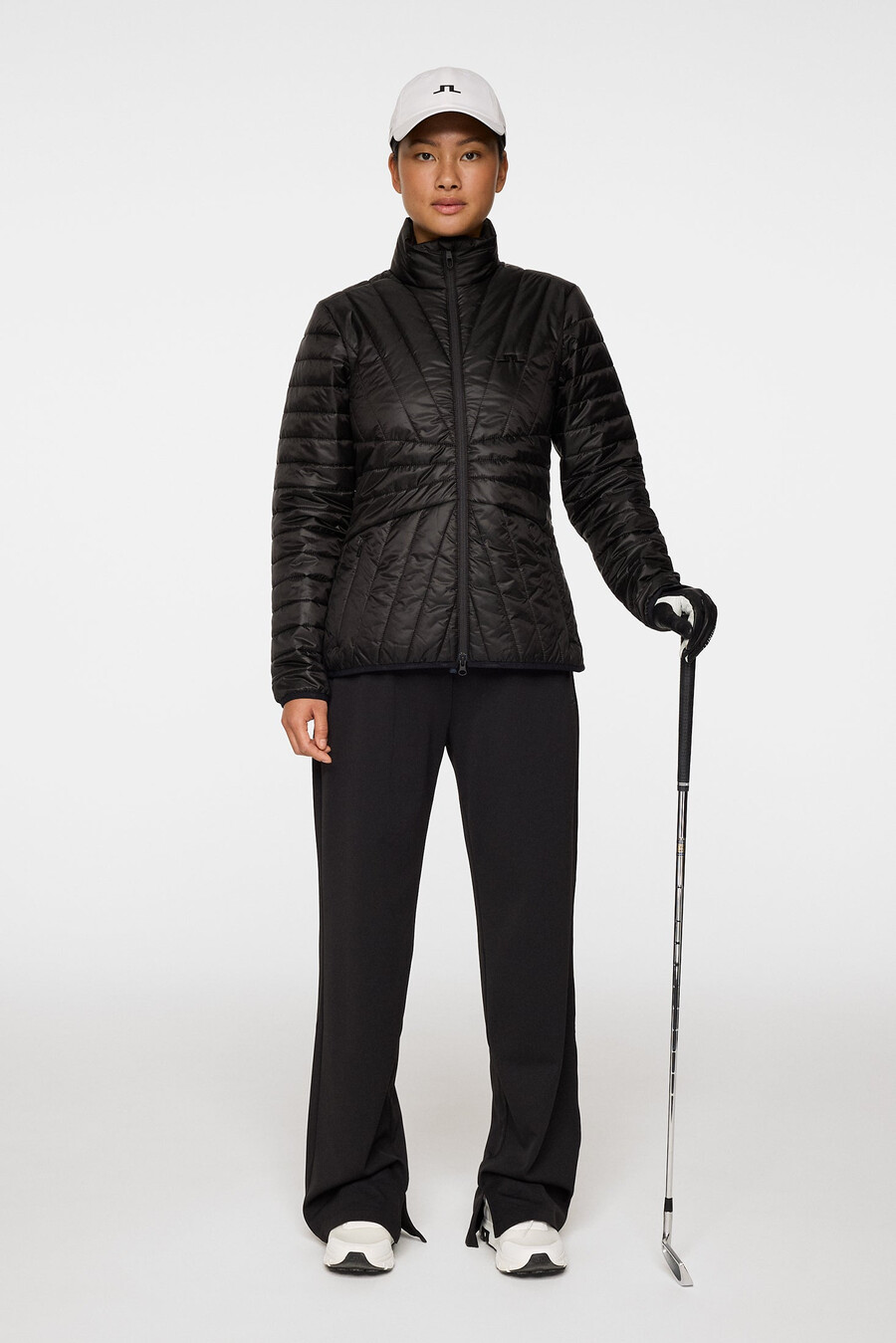 marble quilted jacket