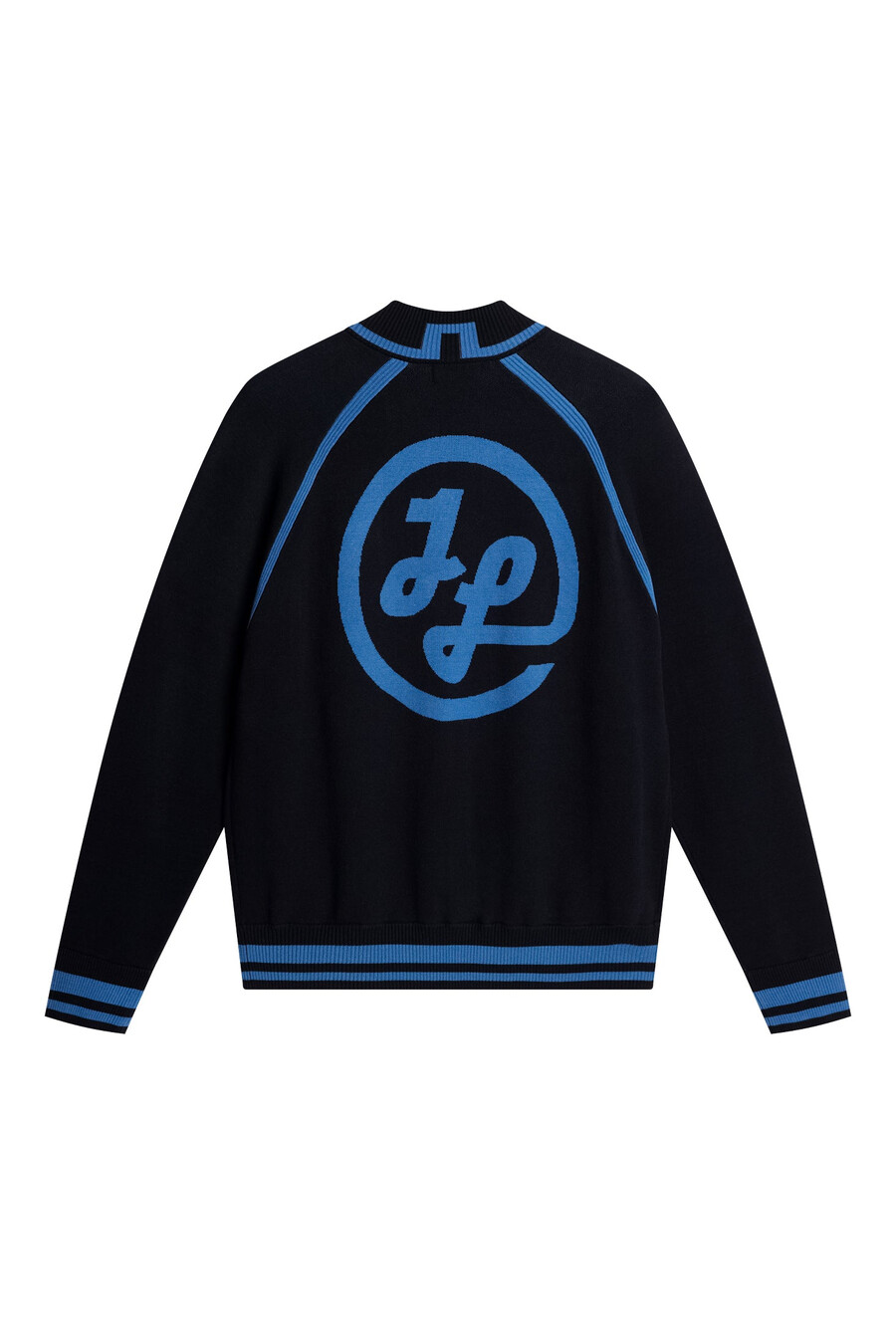 stanley jacquard knit bomber
