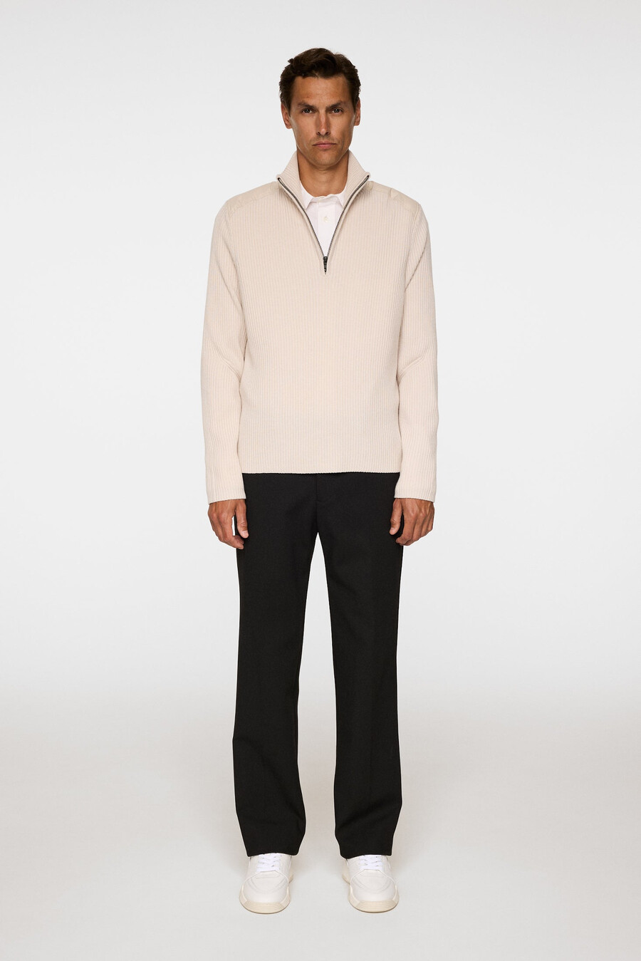 martin knitted hybrid jacket