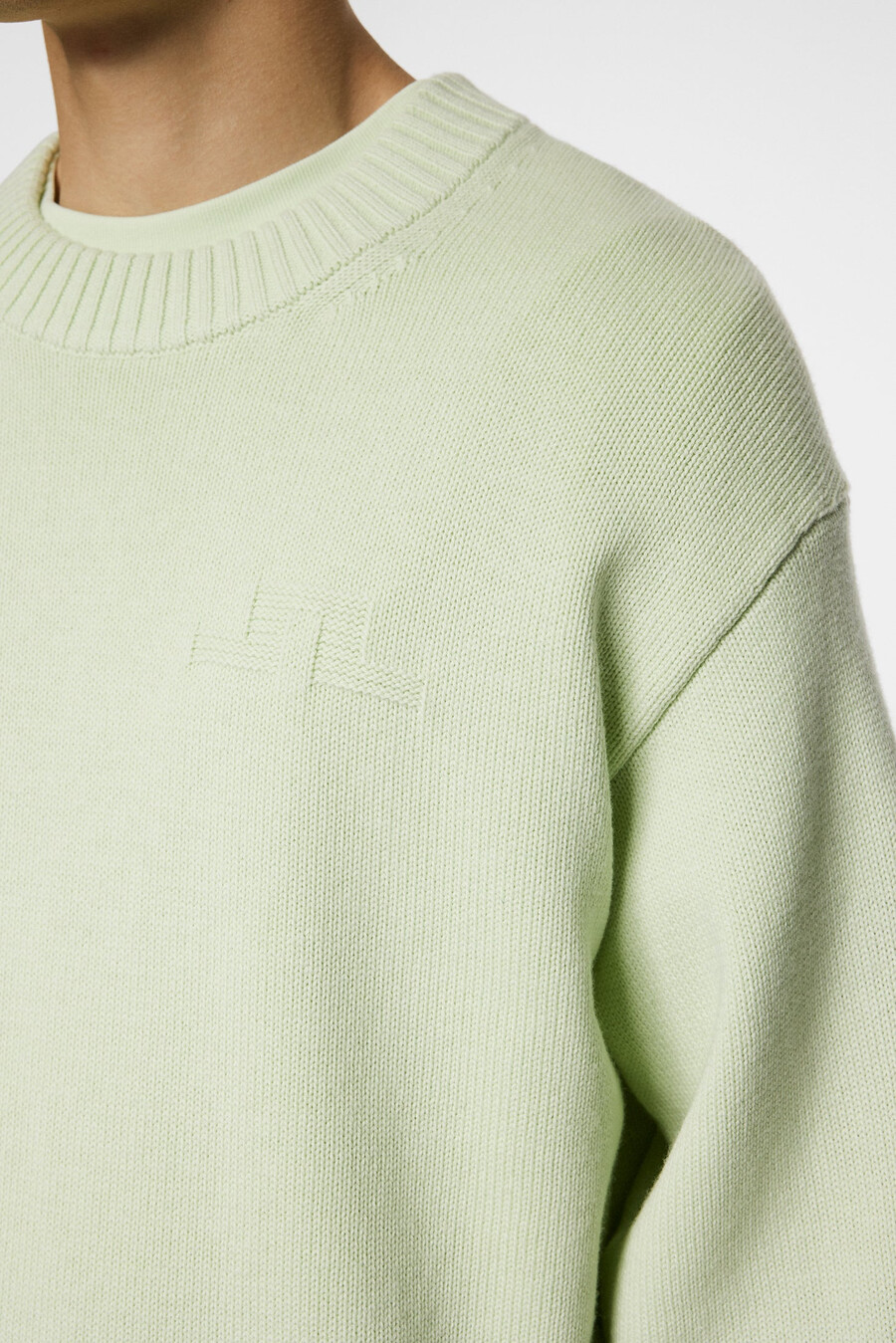 eddy cotton wool crew neck