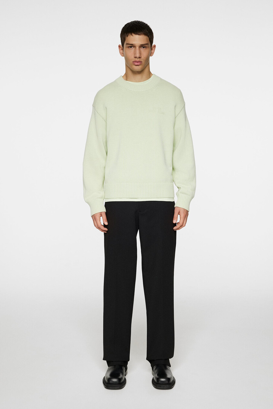 eddy cotton wool crew neck
