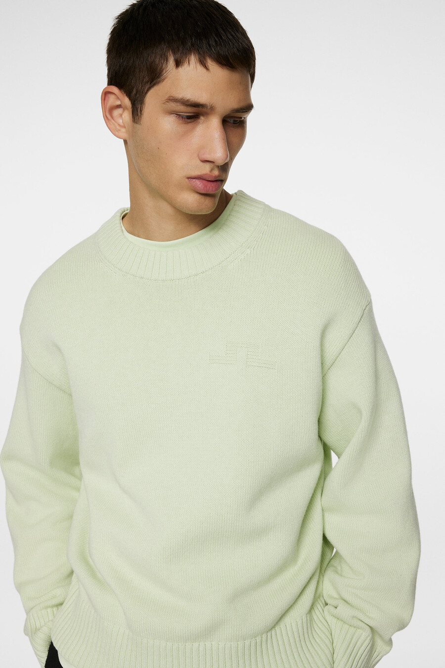 eddy cotton wool crew neck