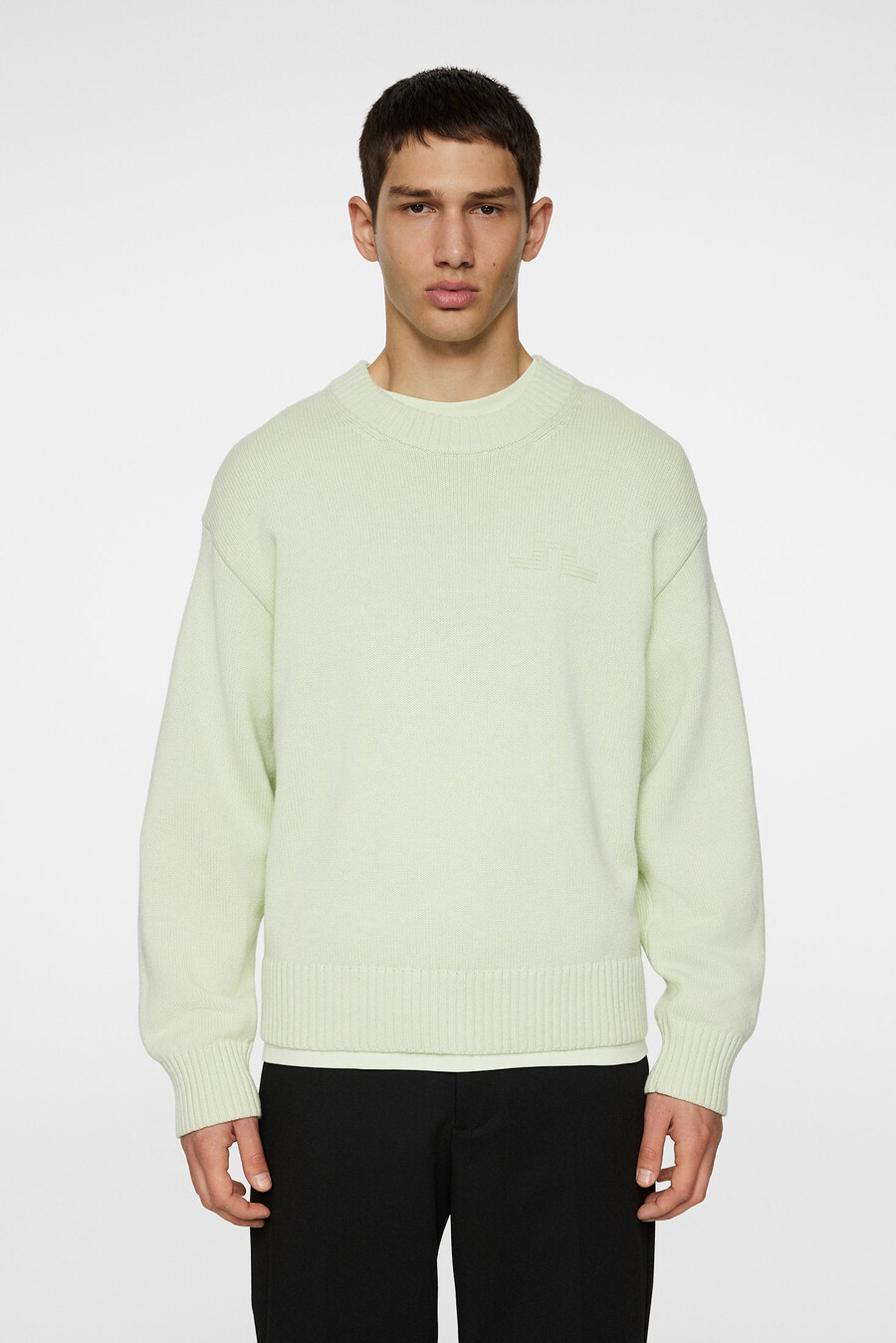 eddy cotton wool crew neck