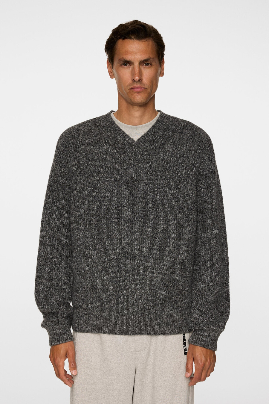 vitor v-neck heavy knit