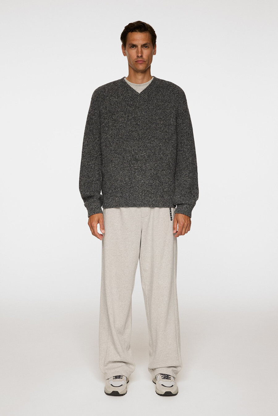 vitor v-neck heavy knit