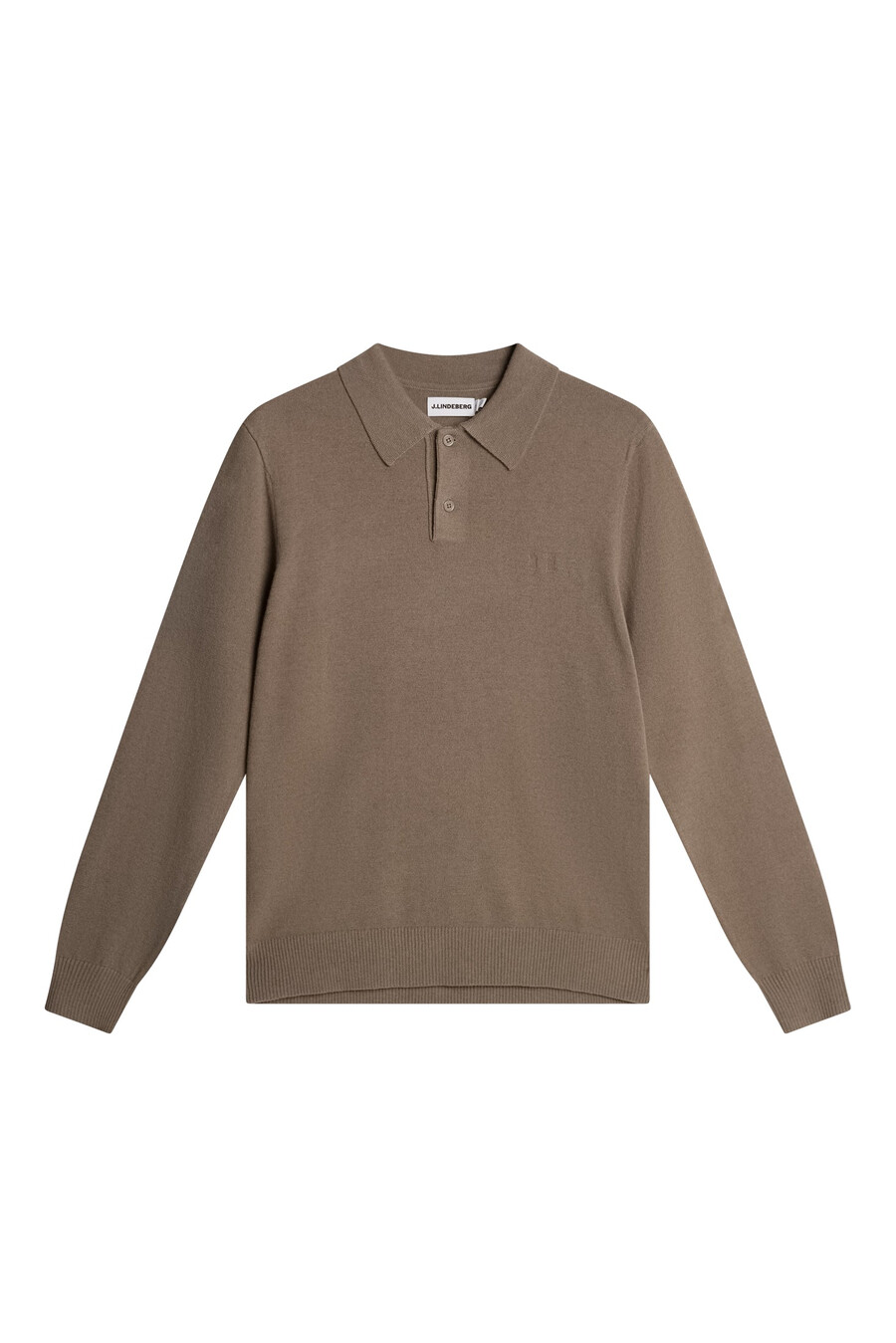edgar knitted wool polo