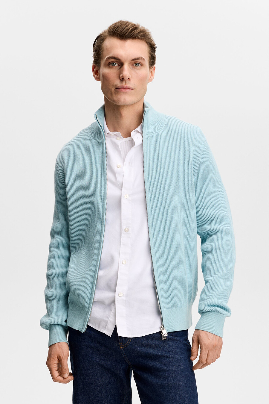 alexis full zip cardigan