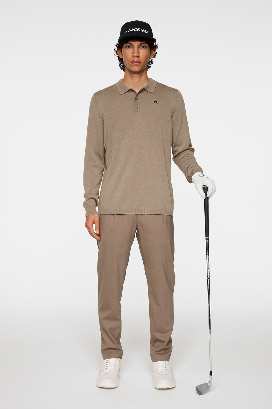 patrick knitted polo shirt