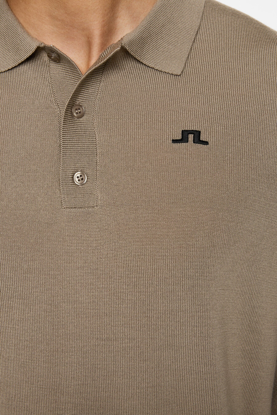 patrick knitted polo shirt