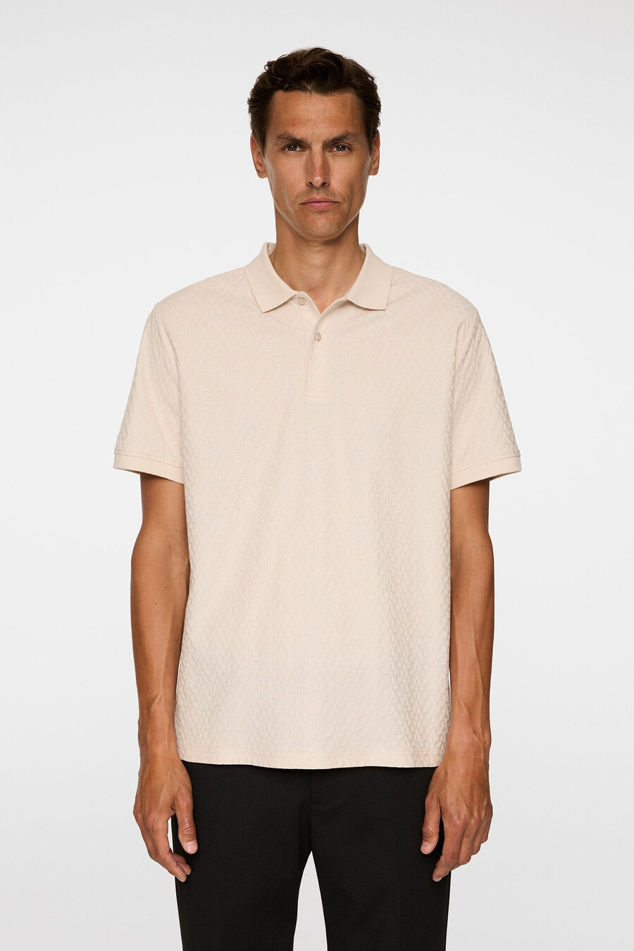 devon jacquard polo