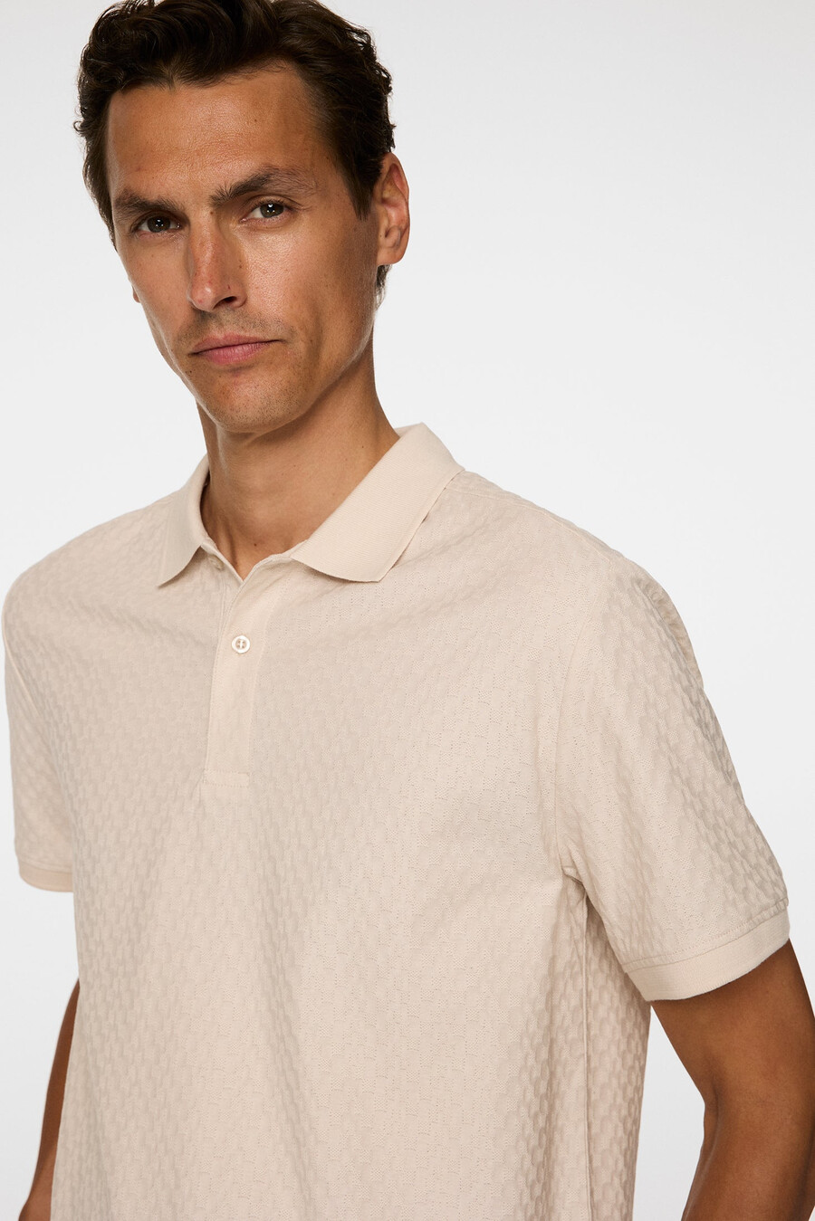devon jacquard polo