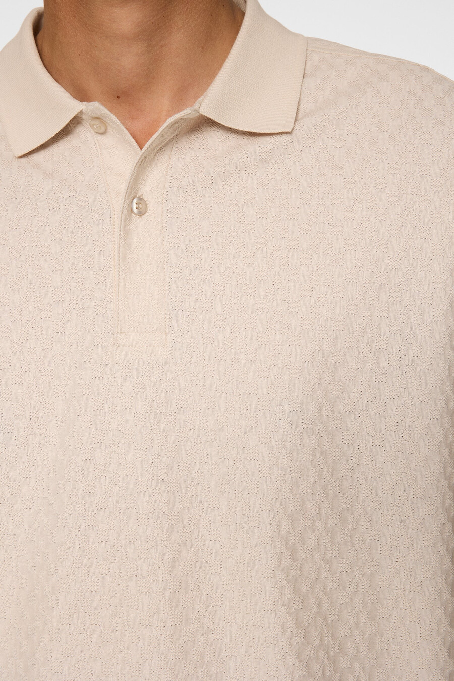 devon jacquard polo