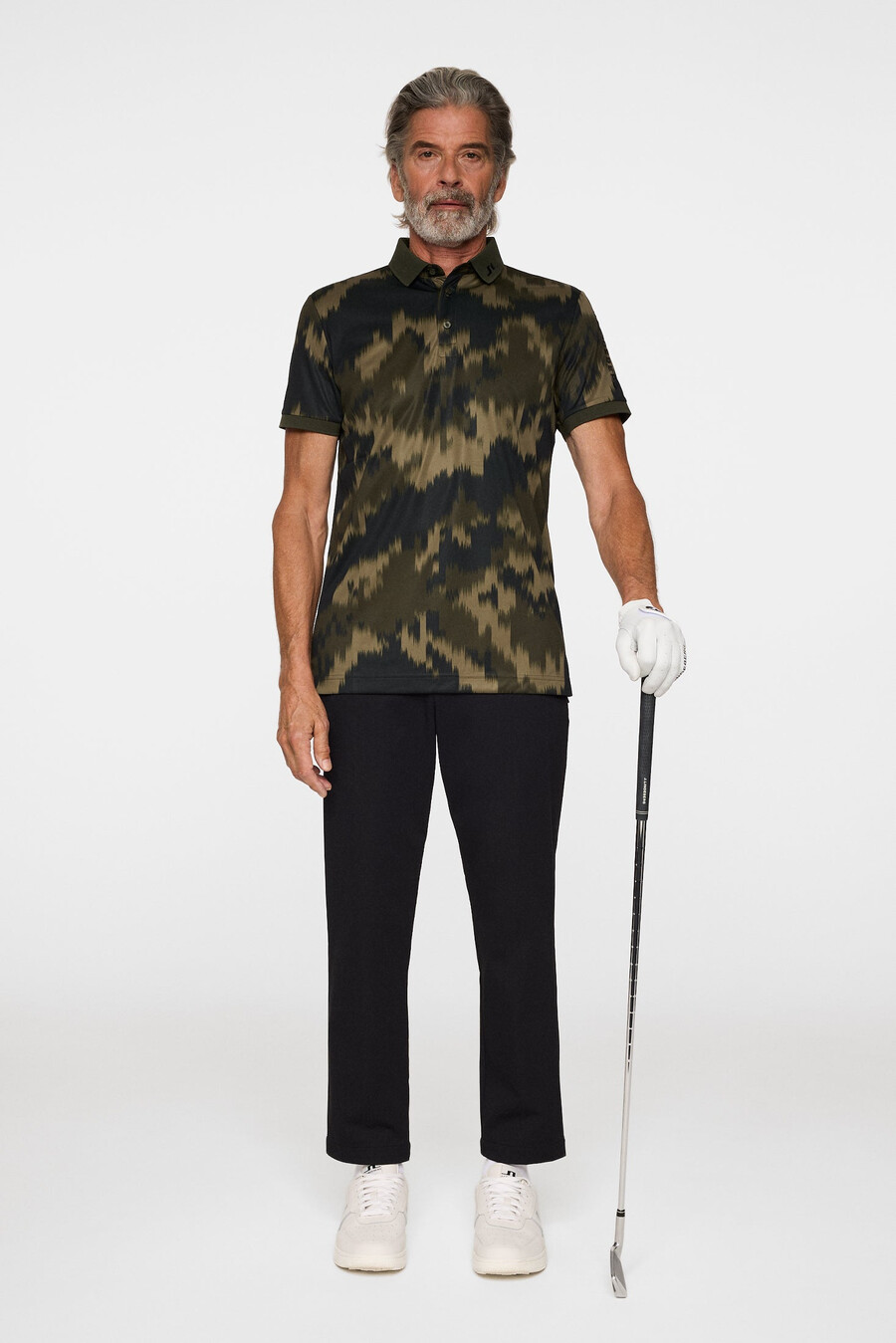 tour tech print polo