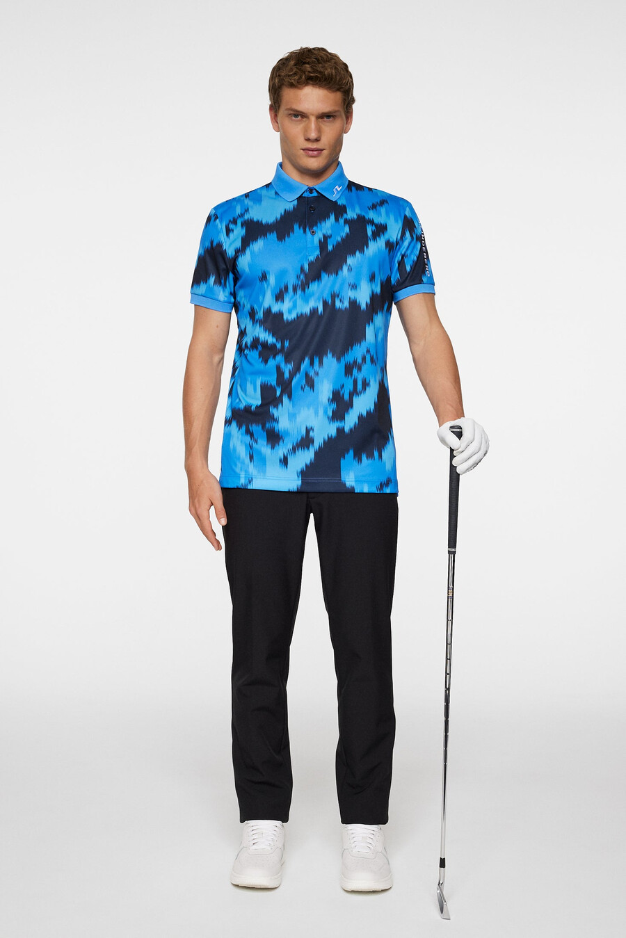 tour tech print polo