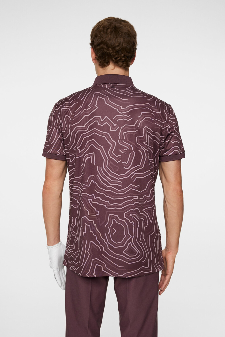 tour tech print polo