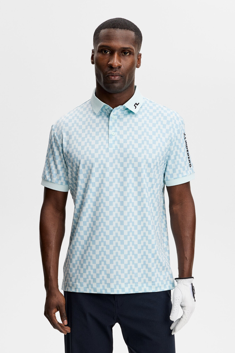 tour tech print polo
