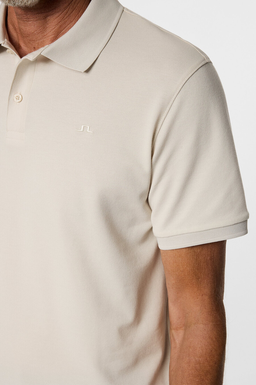 verse polo moonbeam organic cotton piqué