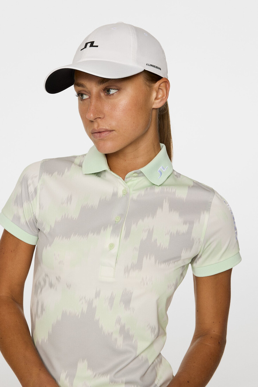tour tech print polo