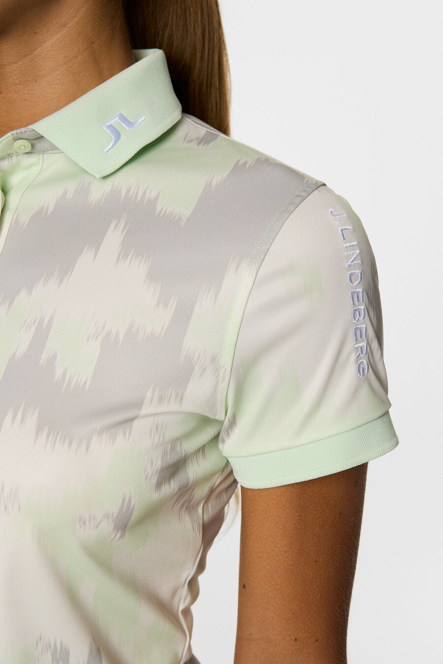 tour tech print polo