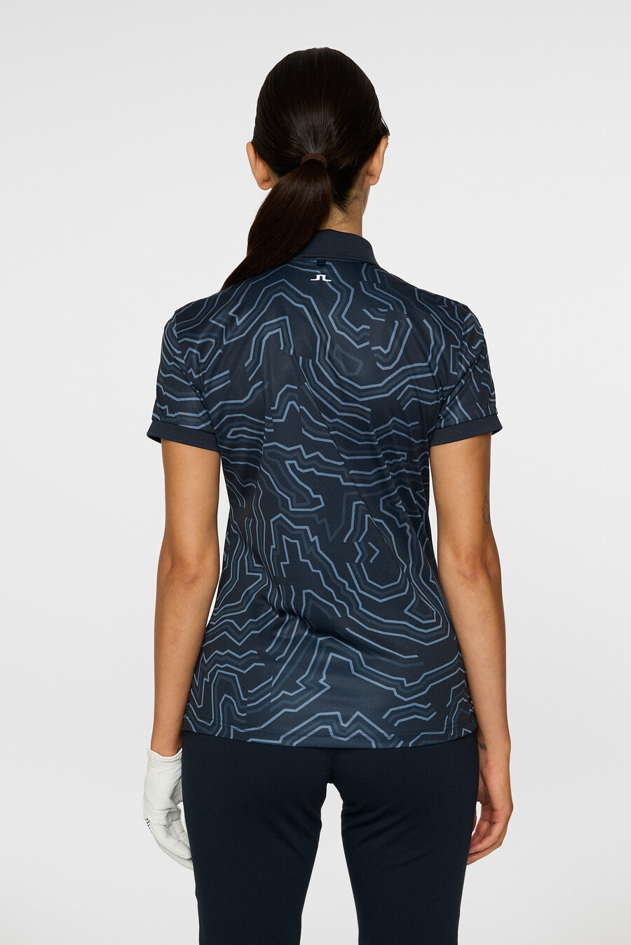 tour tech print polo