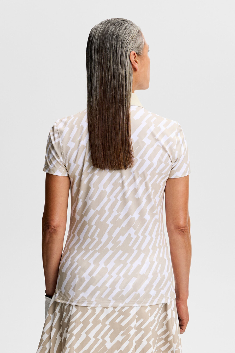 tour tech print polo