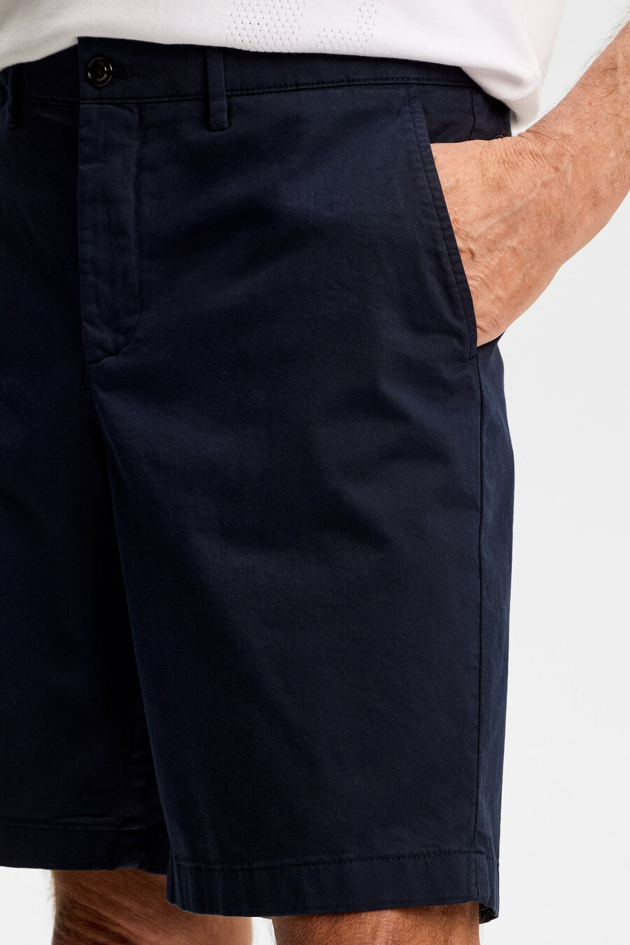 shane cotton stretch shorts