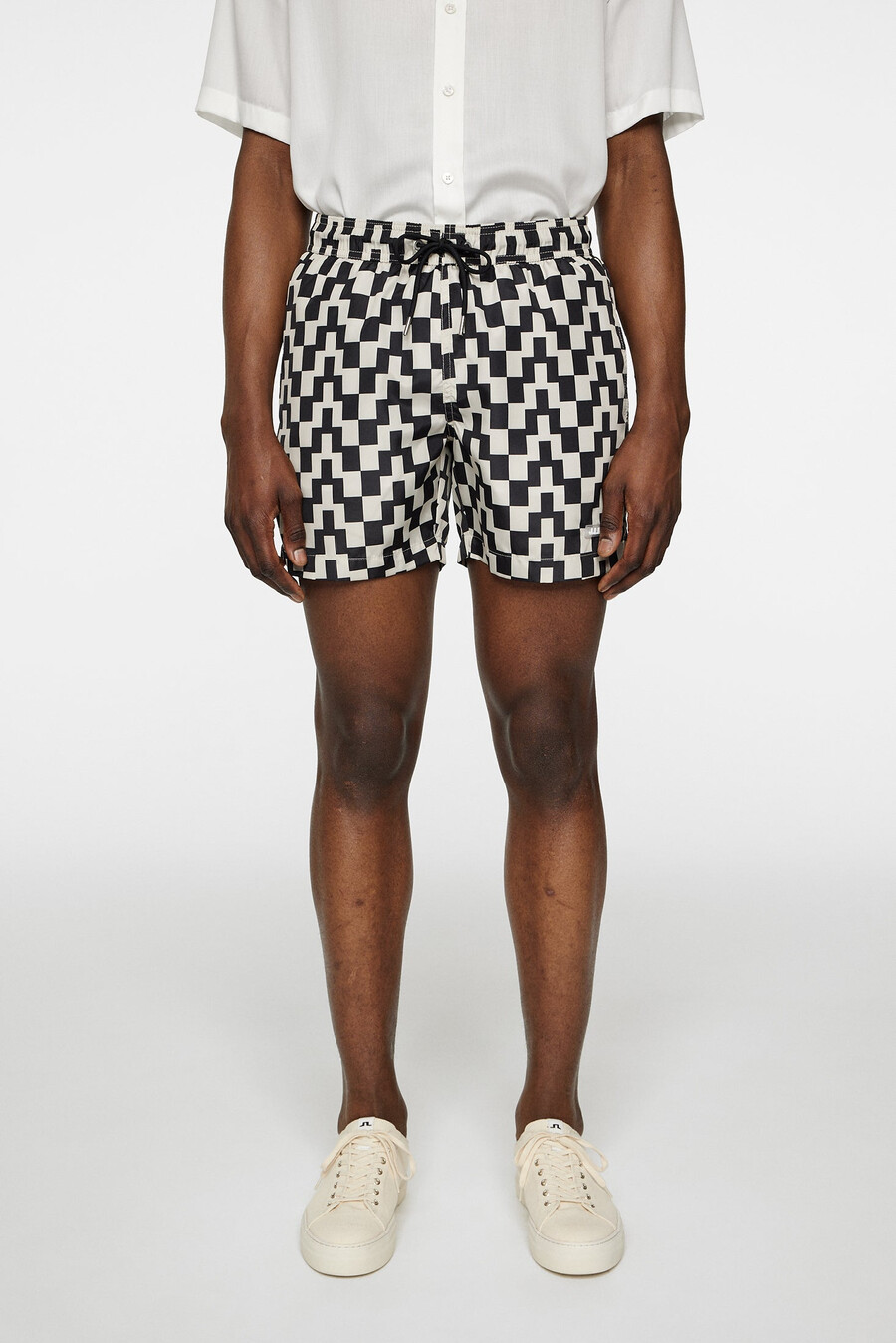 banks bridge stack swim trunks