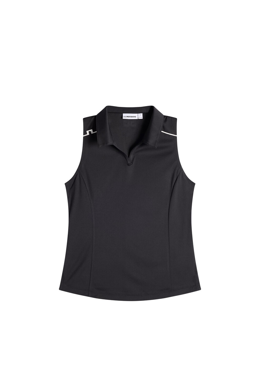 leah sleeveless polo