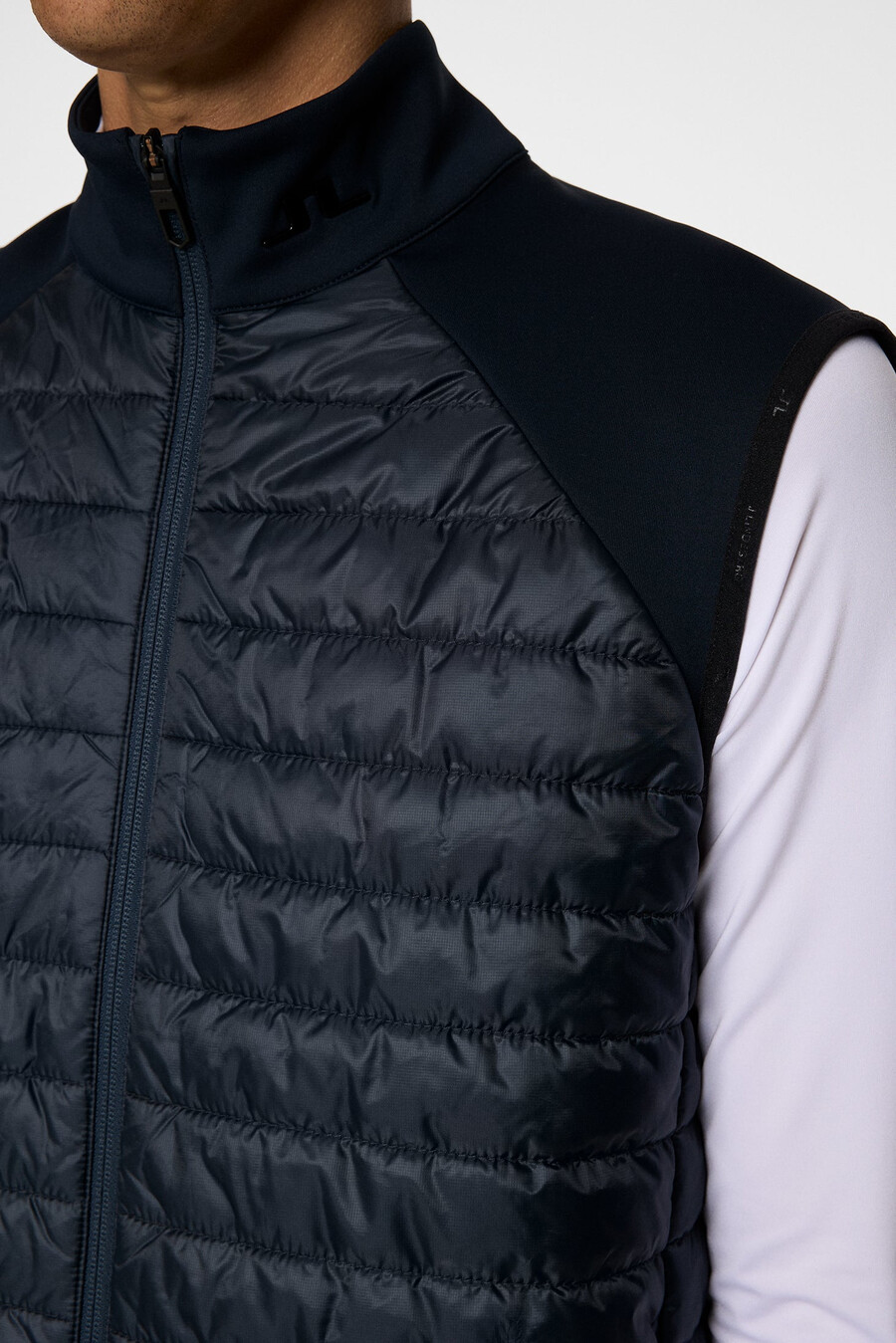 hayden quilt hybrid vest